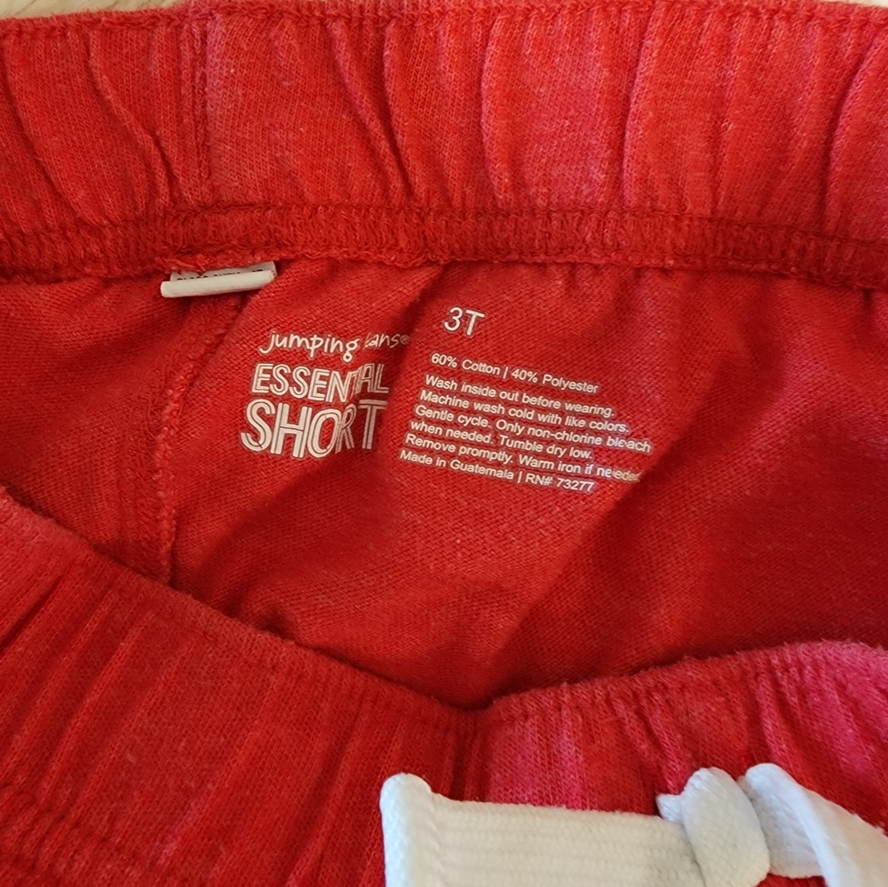3t, 4t or 5t Red Jumping Bean shorts Valentine's Day - Picture 4 of 15